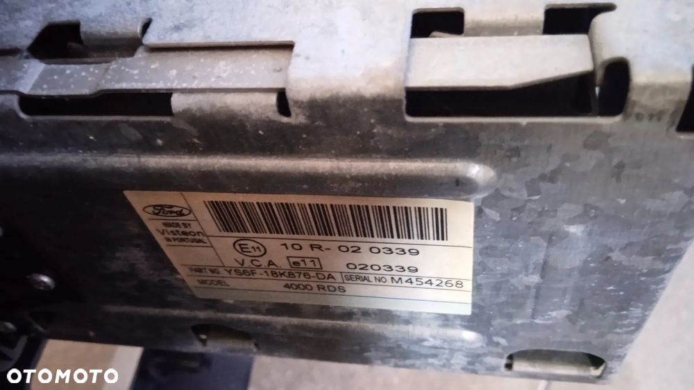 Radio fabryczne kaseta Ford 4000 RDS ys6f18k876da - 2