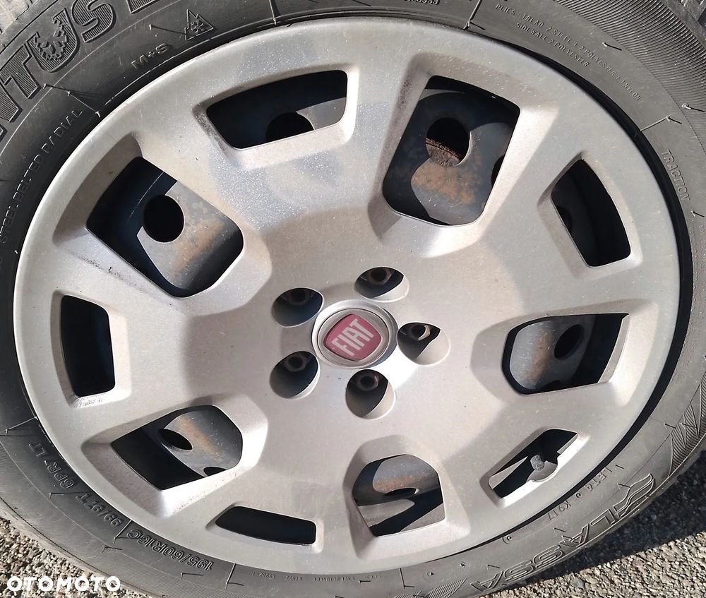 FITA DOBLO II MAXI LIFT FELGI STALOWE KOŁPAKI KOMPLET 16'' 5*98 - 3