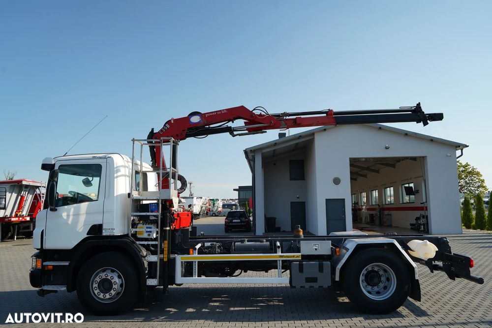 Scania P 280 / CILINDRU BASCULABIL / + HMF 635 HDS / CAPACITATE DE RIDICARE 1.500 KG / EXTENSIE MAXIMĂ 7 M / RADIOCOMANDĂ / EURO 6 - 5