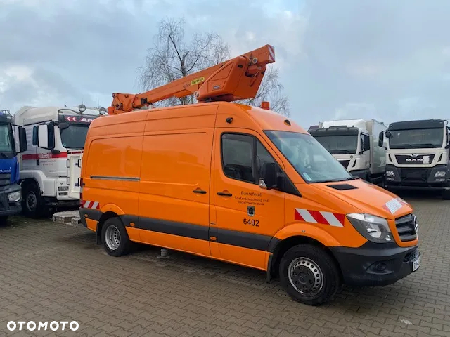Mercedes-Benz Sprinter / podnośnik koszowy / zwyżka Palfinger PD140 V wysokość robocza 14 m z Niemiec - 4