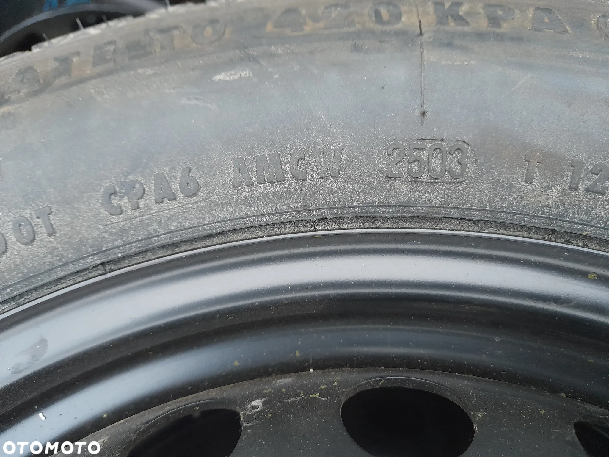 Koło dojazdowe Mercedes Audi 16" A2094000402 Continental - 5