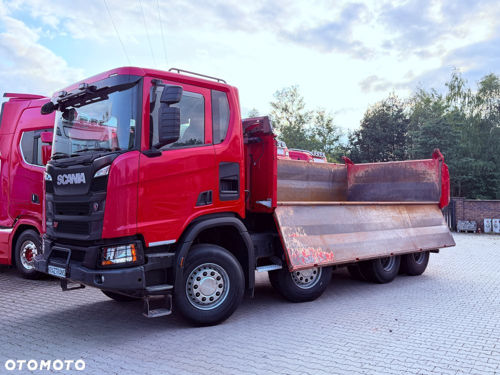 Scania Bordmatic MEILLER SCANIA R450 XT z Niemiec 8x4 wywrotka 3 Stronna 2020 - 10