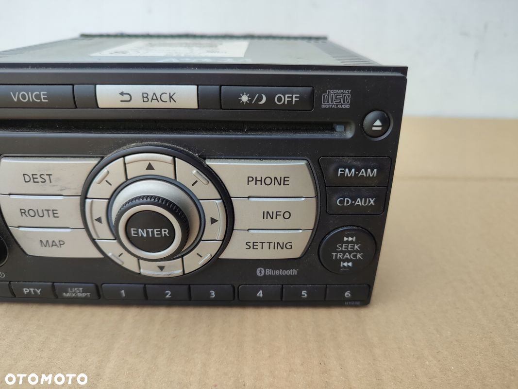Radio nawigacja NISSAN QASHQAI I J10 28185JG45A 06-10 - 2