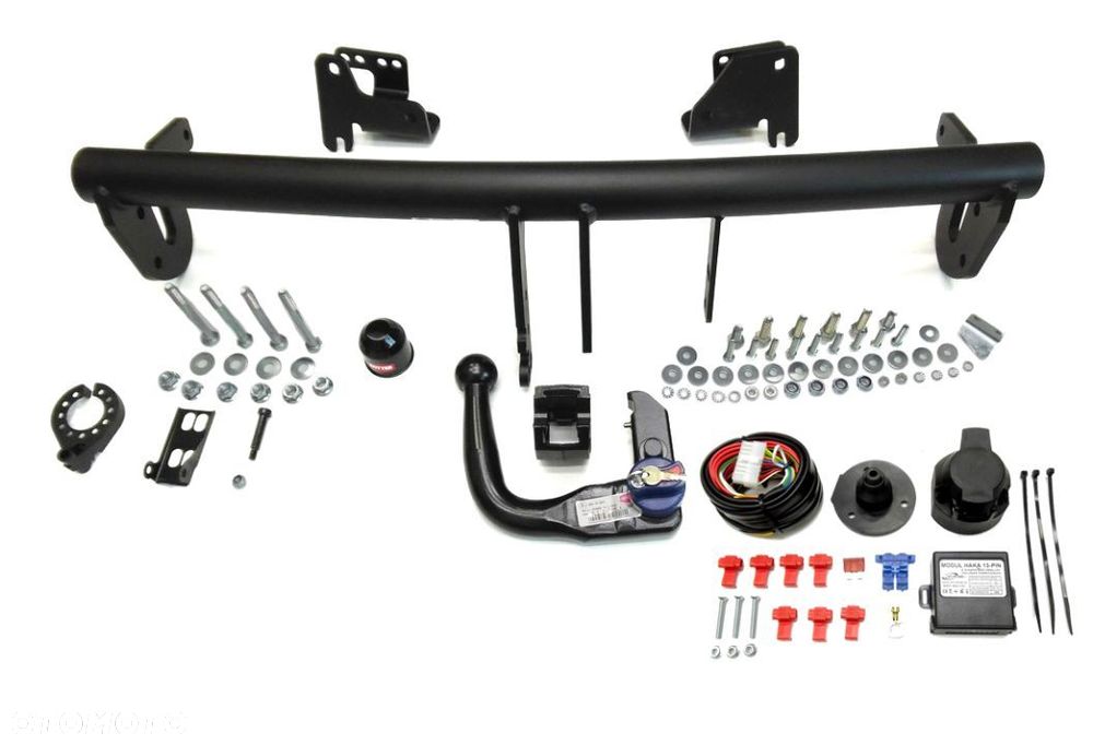 Hak Holowniczy Witter Automat Wypinany Pionowo Moduł 13 pin do Mitsubishi Outlander 3 III + Phev - 10