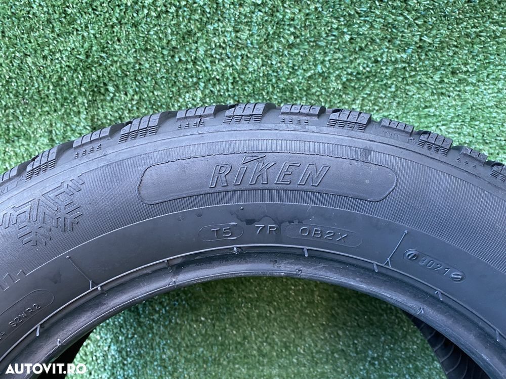Set 2 anvelope Iarna Riken Snow 205 60 R16 92H Dot 3021 Profil 4,9-6mm - 6