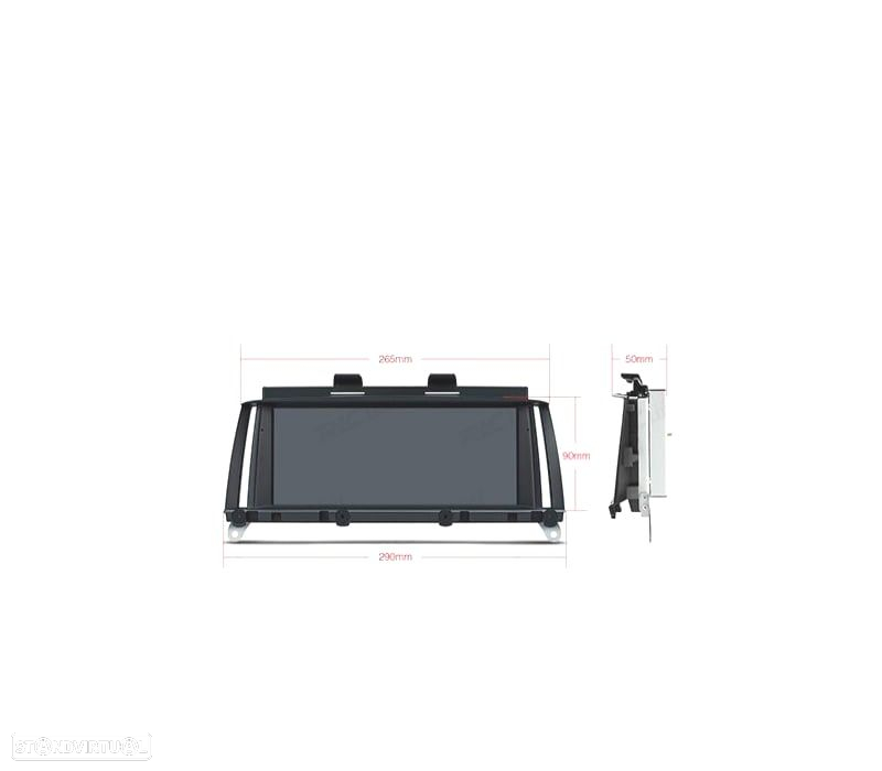 AUTO RÁDIO GPS ANDROID 12 PARA BMW X3 F25 X4 F26 13-16 NBT - 3