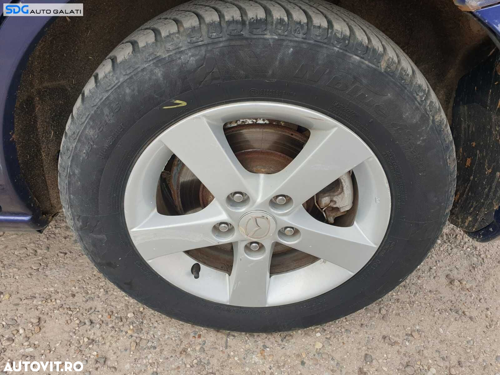 Set 4 Jante Roti Aliaj cu Anvelope Cauciucuri Iarna 195 65 15 R15 Mazda CX9 2007 - 2016 [C3524] - 4