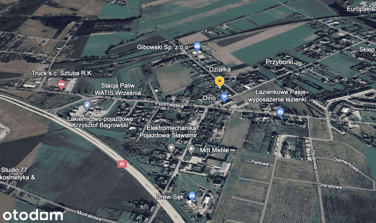 Działka/Plac do Wynajęcia, Dk92 | Przyborki 1750m2 - Pełny obrazek: 5/8