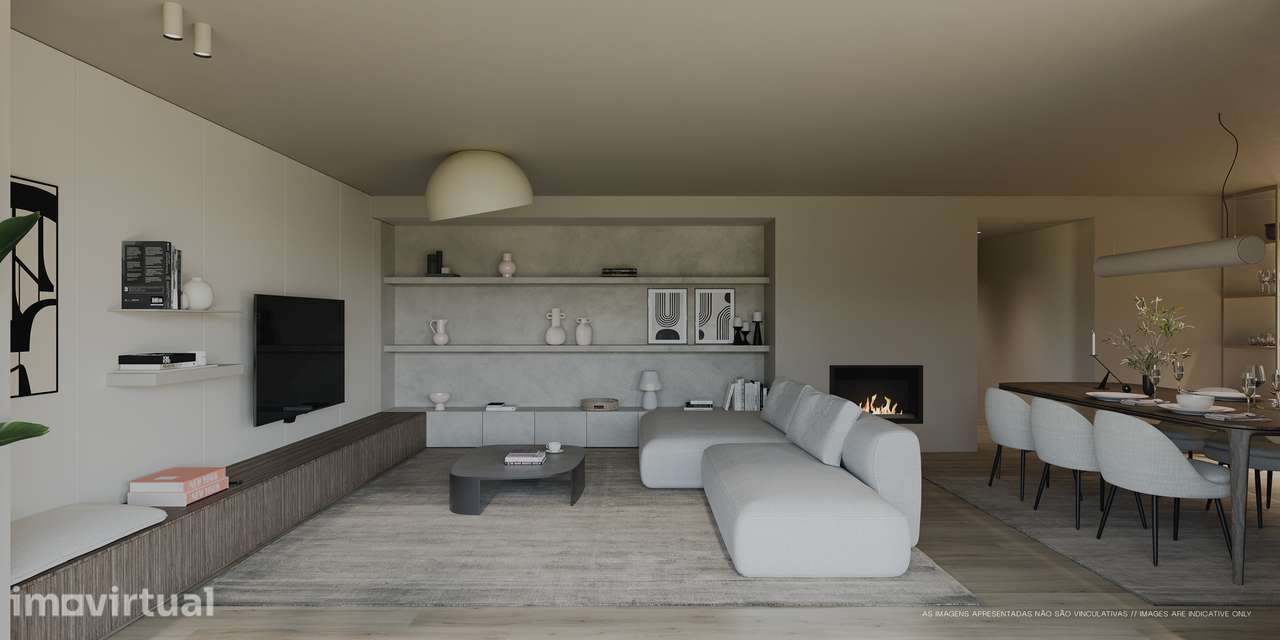 Apartamento T1 | Nova construção | Varanda | Garagem | Piscina | Ginás - Grande imagem: 4/30
