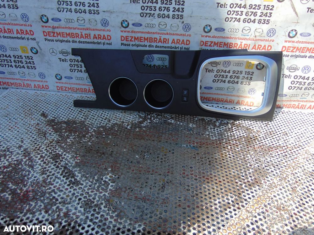 Consola Renault Megane 4 suport pahare central cotiera cod 969129752r espace 5 - 2