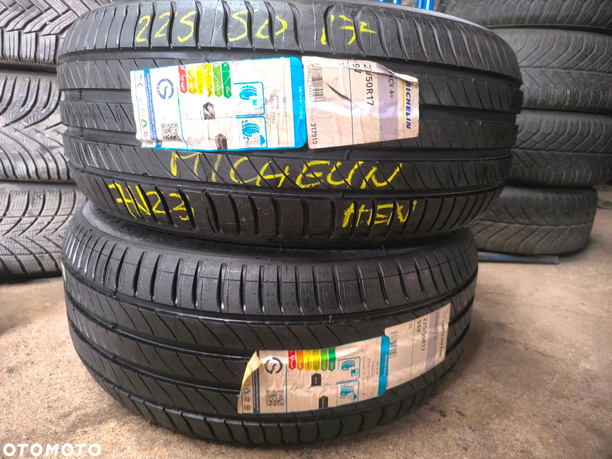 225/50R17 94V Opony Letnie Lato NOWE MICHELIN PRIMACY 4+ 4 + Legnica ALU-RAD 225/50 NOWY Naklejki Paski FArby Kropki - 1