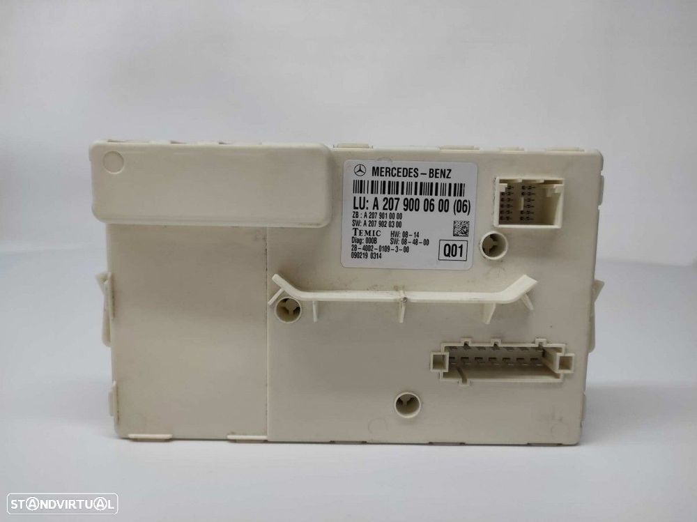 MÓDULO ELETRÓNICO MERCEDES CLASE CLK (W207) COUPE 350 CDI BE PRIME EDITION (207.... - 1