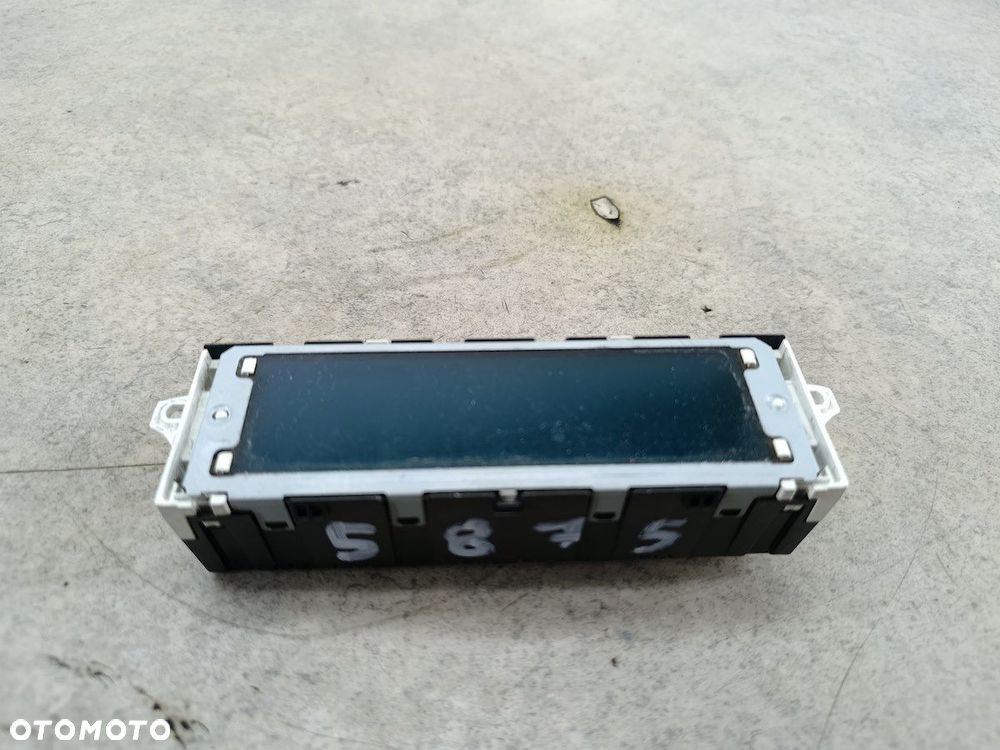 WYŚWIETLACZ RADIA CITROEN C5 III 9675859580 - 3