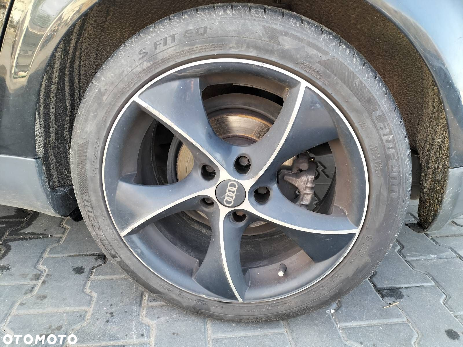 FELGI ALUMINIOWE 4SZT 5x112 8Jx17 ET35 FI57,1 AUDI A4 B6 KBA47533 - 2