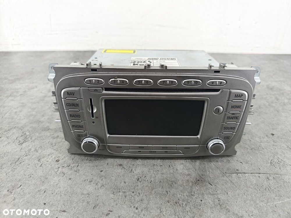 RADIO NAWIGACJA FABRYCZNA FORD MONDEO MK4 8S7T18K931AC  7612300522 - 1