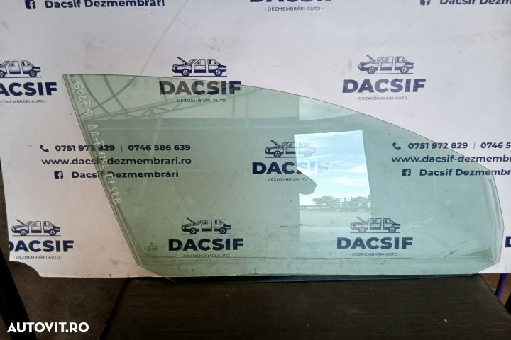 Geam usa fata dreapta 43R-001057 43R-001057 Volkswagen VW Golf 5 [200 - 1