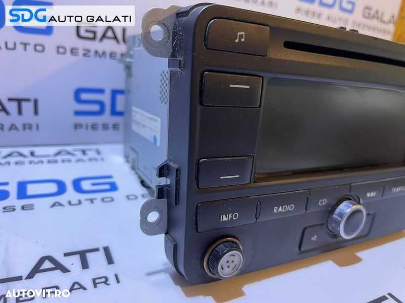 Radio CD Player cu Navigatie GPS RNS 300 VW Passat B6 2005 - 2010 Cod 1K0035191C 7612002042  [C1442] - 2