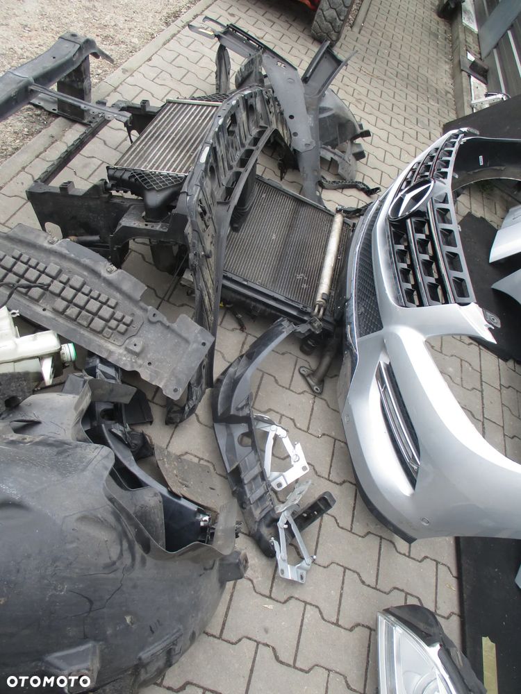 MERCEDES BENZ ML W166 2011- MASKA ZDERZAK KOMPLETNY PRZÓD SREBRNA 775 - 6
