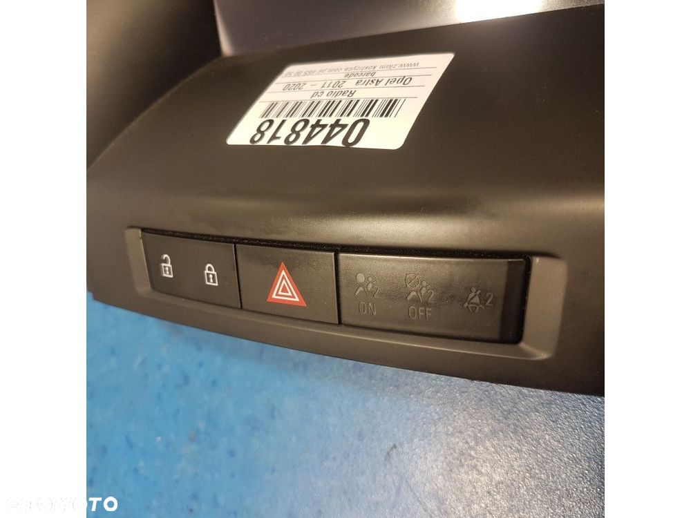 OPEL ASTRA J RADIO CD 22919789 - 5