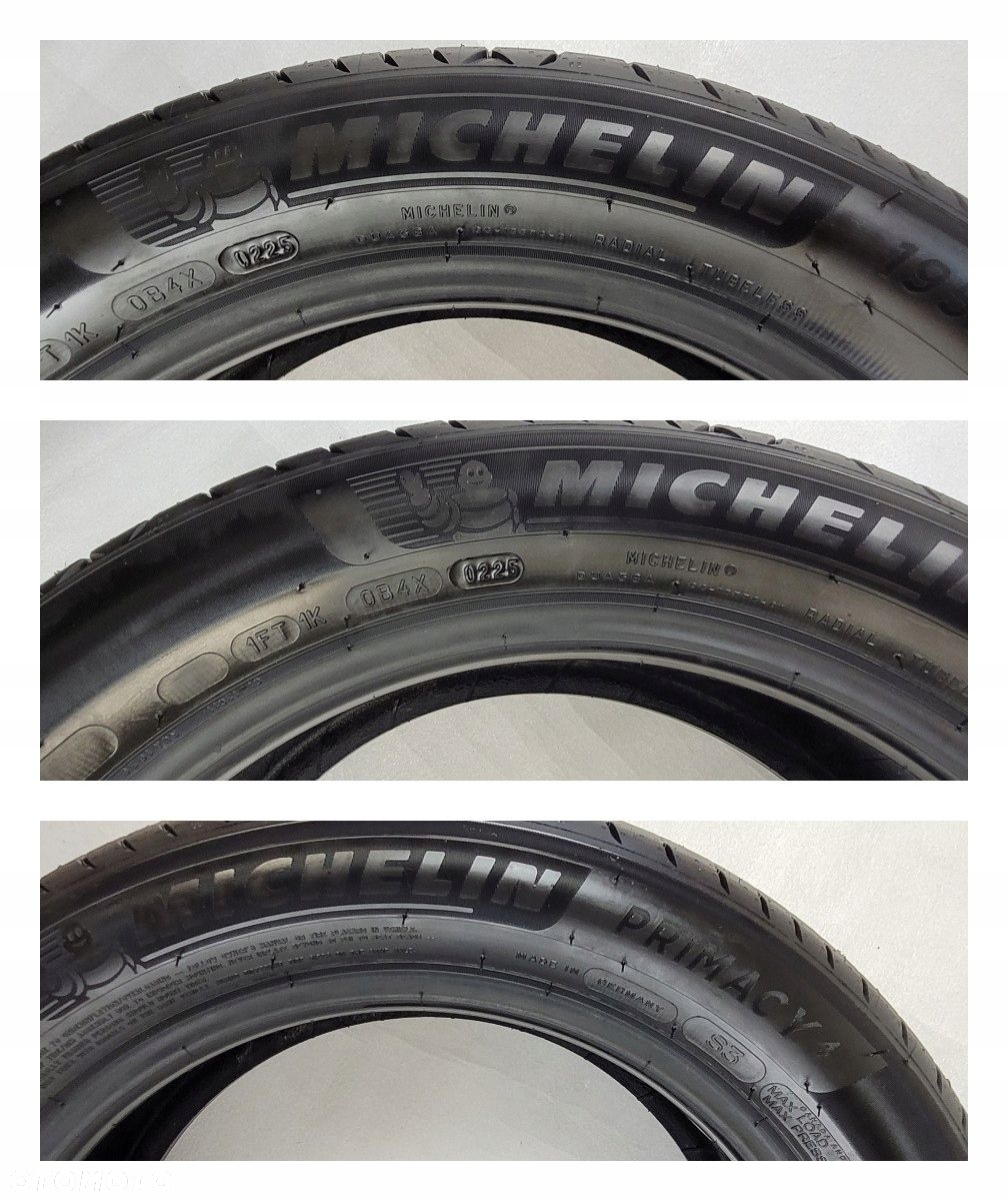 4X OPONY NOWE MICHELIN PRIMACY 4 S3 195 55 R16 87H 195/55R16 2025 - 7