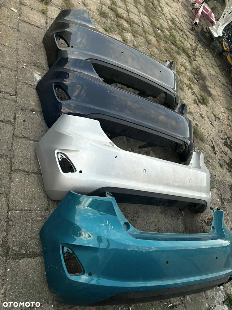Ford Fiesta Mk8 17r- zderzak tył klapa pas tył ćwiartka błotnik - 4