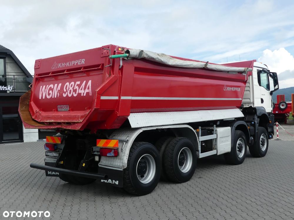 MAN TGS 41.470 / 8x8 / WYWROTKA KH KIPPER / MANUAL / NISKI PRZEBIEG / - 14