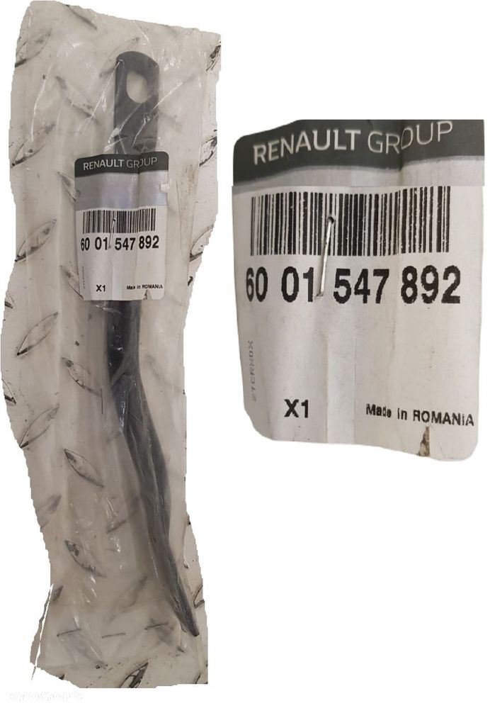 ORYGINALNY FABRYCZNIE NOWY DRĄŻEK STABILIZATORA ROZPÓRKA RAMY POMOCNICZEJ PRAWA RENUALT DACIA