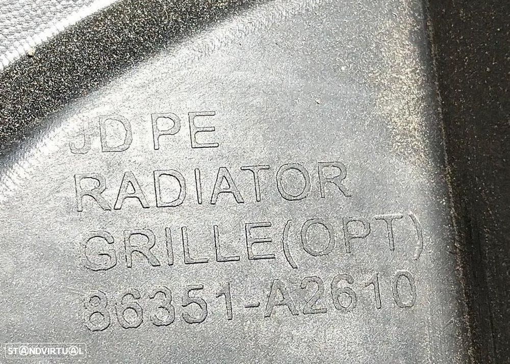 GRELHA FRONTAL DO PARA-CHOQUES KIA CEED JD - 4