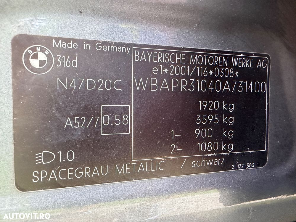 BMW Seria 3 318d DPF - 15