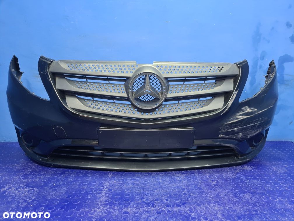 ZDERZAK przedni grill kratki MERCEDES VITO W447 przód oryginał - 1