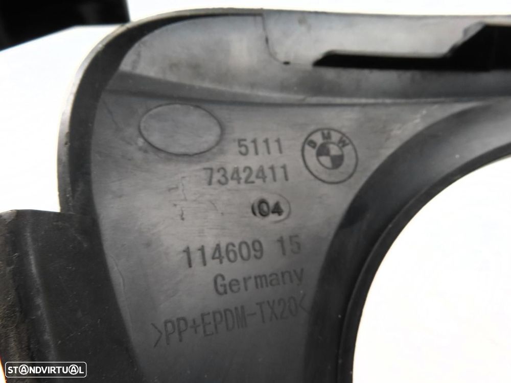 Grelha farol nevoeiro LCI / 2ª Fase Esquerda Usado / Original BMW 5 (F10)/BMW 5... - 5