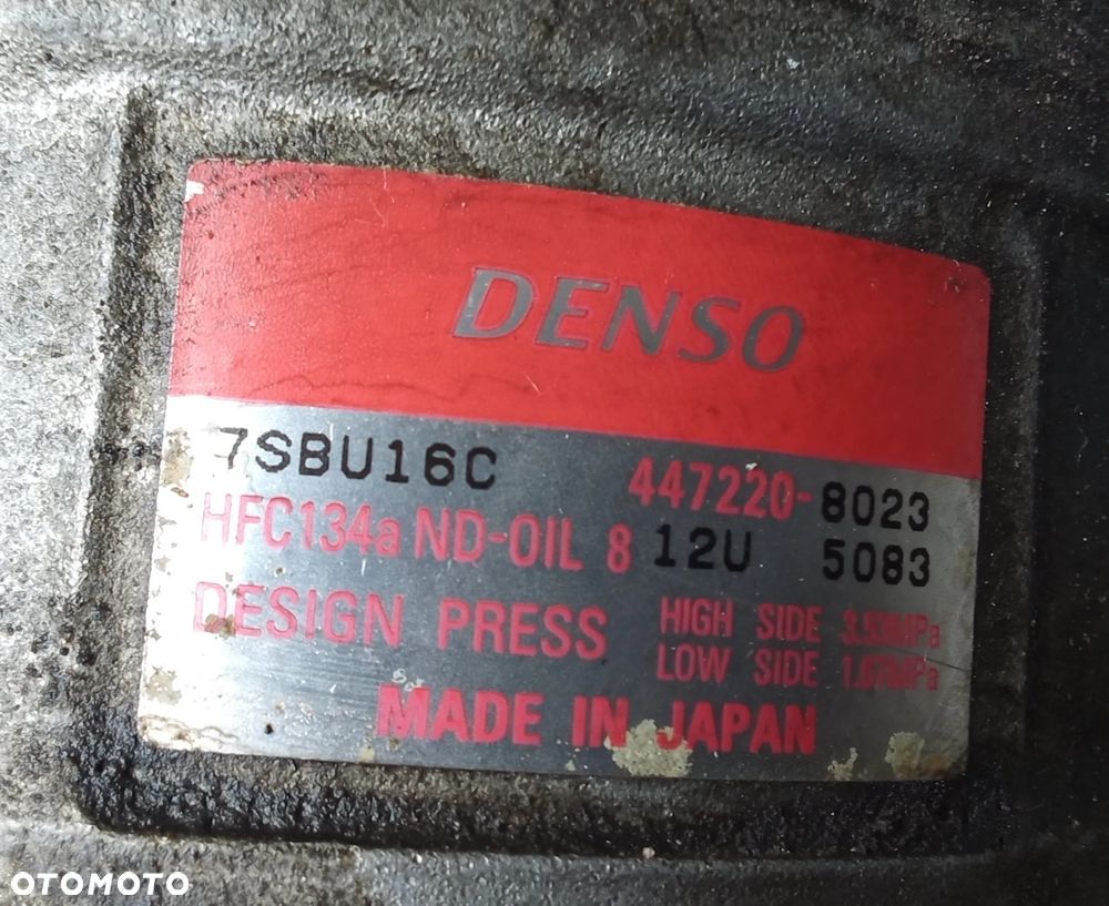 Sprężarka kompresor pompa klimatyzacji BMW E39 7SBU16C 447220 8023 - 3