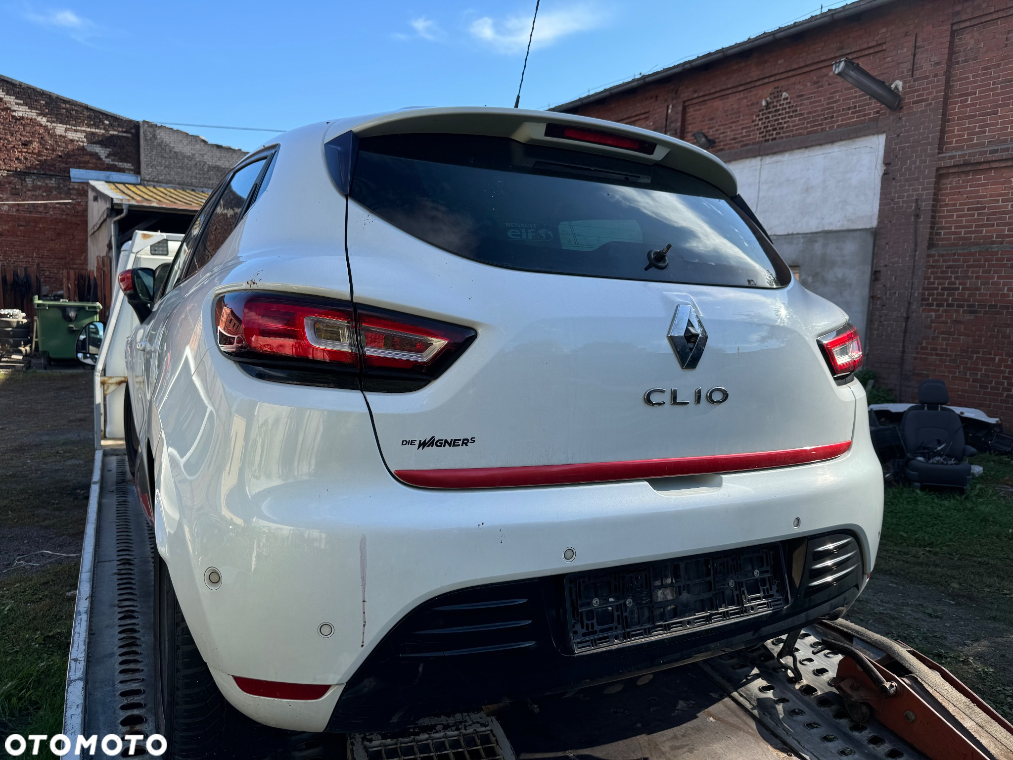 RENAULT CLIO IV LIFT LAMPA TYŁ LED ZDERZAK KLAPA TYLNY PAS KOLOR TEQNC - 3