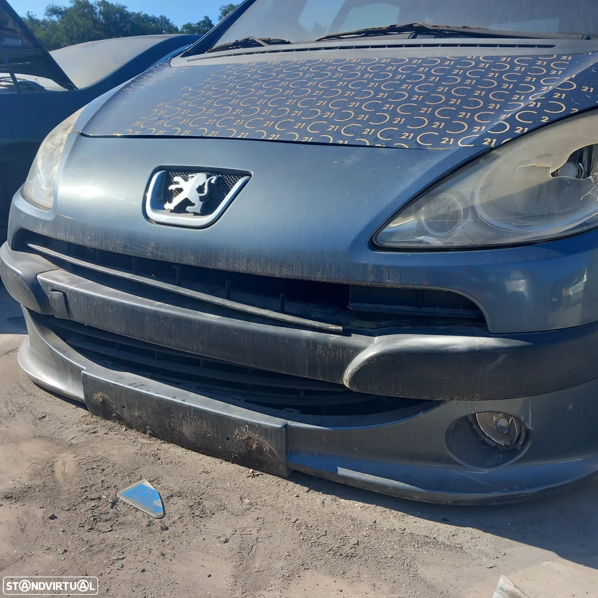 Frente completa sem airbags peugeot 1007 - 3