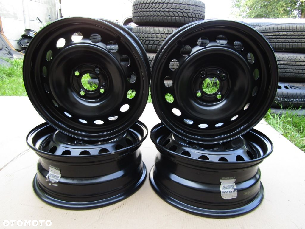 4x Felgi NOWE 15 Dacia Lodgy Logan Sandero Stepway Dokker 6j 4x100 ET40 - 3
