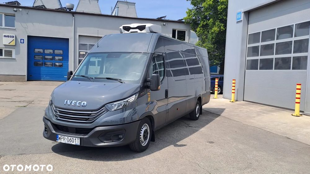 Iveco 35S18V Chłodnia Izoterma Furgon Maxi Izolowany Blaszak Krajowy 3l 180KM Ledy Nawigacja - 5