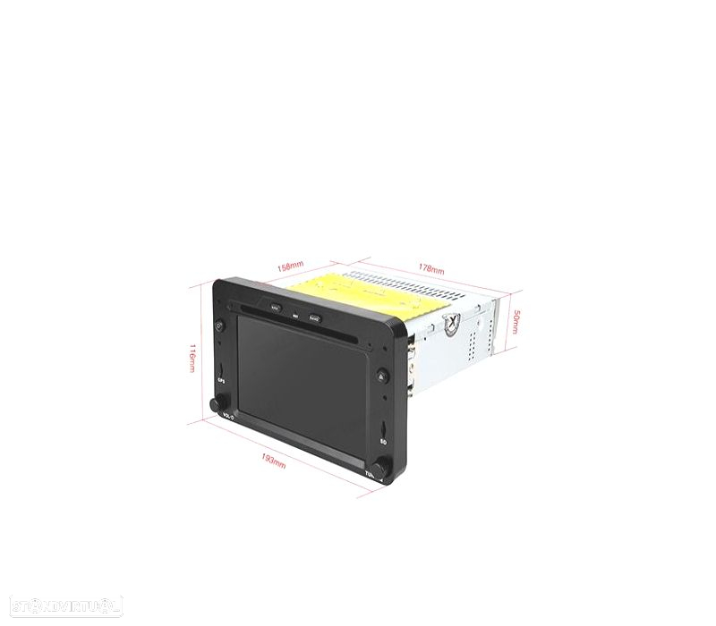 AUTO RÁDIO GPS ANDROID 12 PARA ALFA ROMEO 159 BRERA SPIDER 05-11 - 3