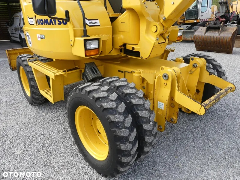 Komatsu PW98MR-8 ROTOTILT ZE SZCZYPCAMI / Z Niemiec // - 29