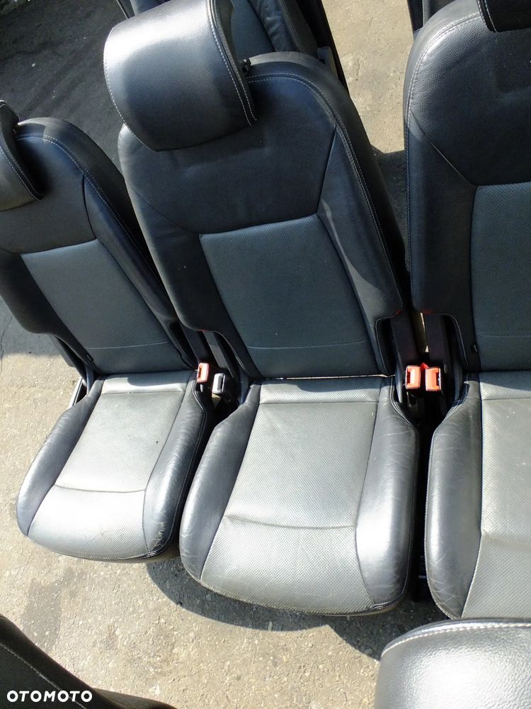 fotel kierowcy fotele komplet skóra 7 miejsc ford galaxy mk2 2008r - 8