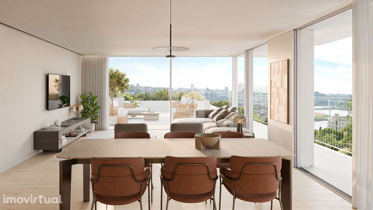 T4 Orizon Living Varanda Vistas Rio Douro  | T4 zona do Freixo Porto - Grande imagem: 5/25
