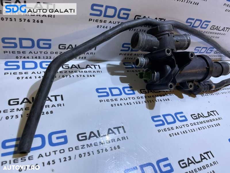 Corp Carcasa Termostat Senzor Temperatura Apa Ford Galaxy 2.0 TDCI 2006 - 2015 Cod 9656182980 [S0109] - 3
