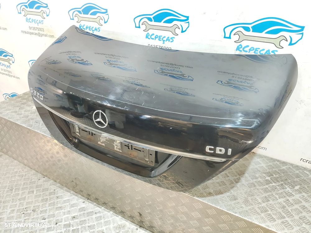 Porta Tampa Mala Mercedes Benz Class S W221 Fecho Puxador - 6
