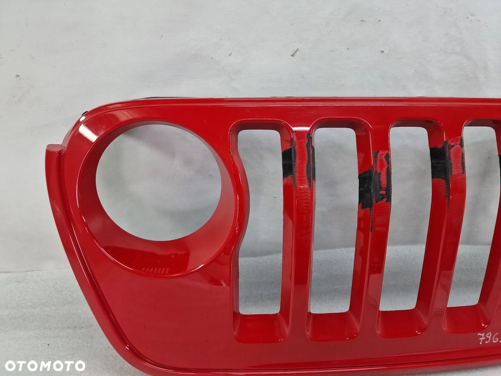 JEEP WRANGLER SAHARA SPORT VILIS WILLIS RUBIKON RUBICON JL 18- ATRAPA / GRILL PRZEDNI PRZÓD , NR 6BY75TRMAC + 68295587AC , NR AUKCJI GL796 - 11