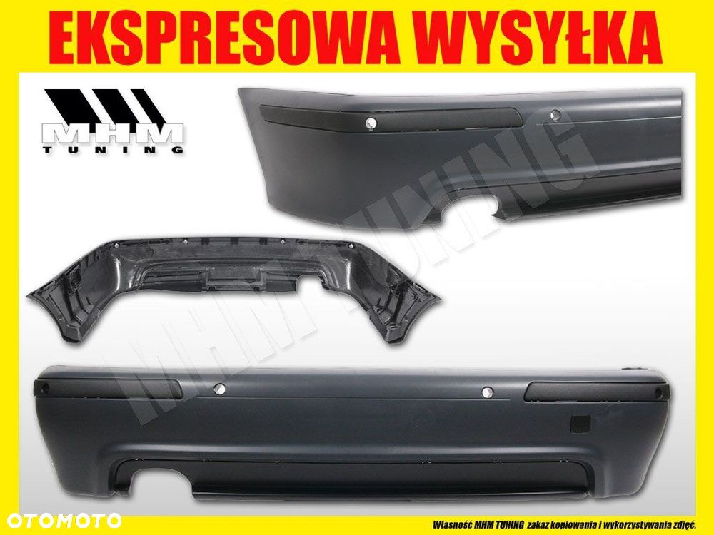 ZDERZAK TYL TYLNY BMW 5 E39 M5 M POWER PAKIET PDC - 2
