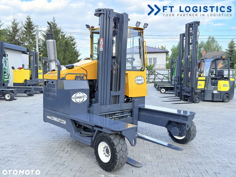 Combilift WÓZEK CZTEROKIERUNKOWY - WIELOKIERUNKOWY | COMBILIFT C5000XL | GAS | TRIPLEX 5550MM | POZYCJONER WIDEL | WOLNY SKOK | NOWE OPONY | PO SERWISIE | STAN IDEALNY | Szeroka oferta wózków czterokierunkowych i bocznych, dopasowanych do różnorodnych potrzeb i zastosowań - 7