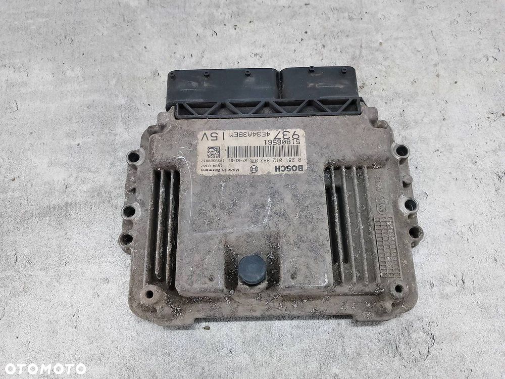 KOMPUTER, STEROWNIK ALFA ROMEO GT II 51806561 0281012883 1.9 JTD - 1