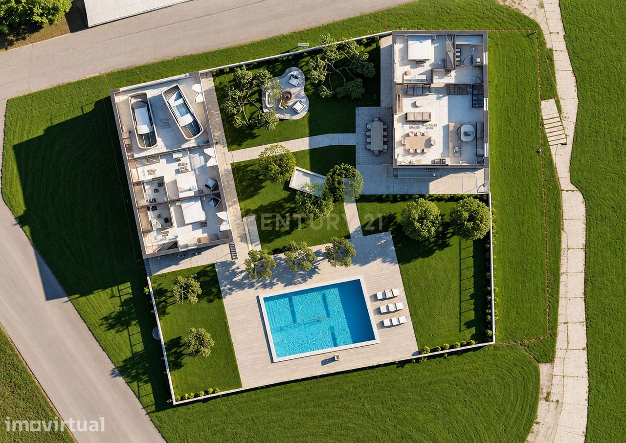 Terreno com projeto de alteração e ampliação | Vale da Eira – Ermidas - Grande imagem: 4/8