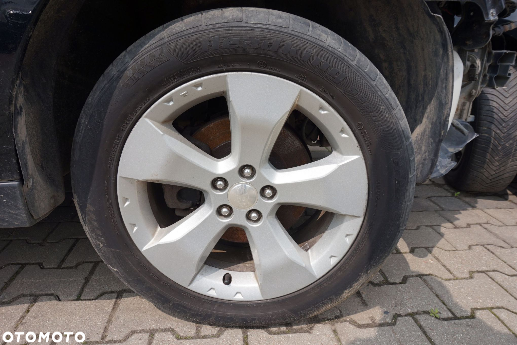 KOŁA FELGI ALUFELGI FORESTER III SH 17 5X100 ET48 7J 28111SC040 17 5x100 17 5X100 ET48 7J SUBARU 2008-2013 - 2