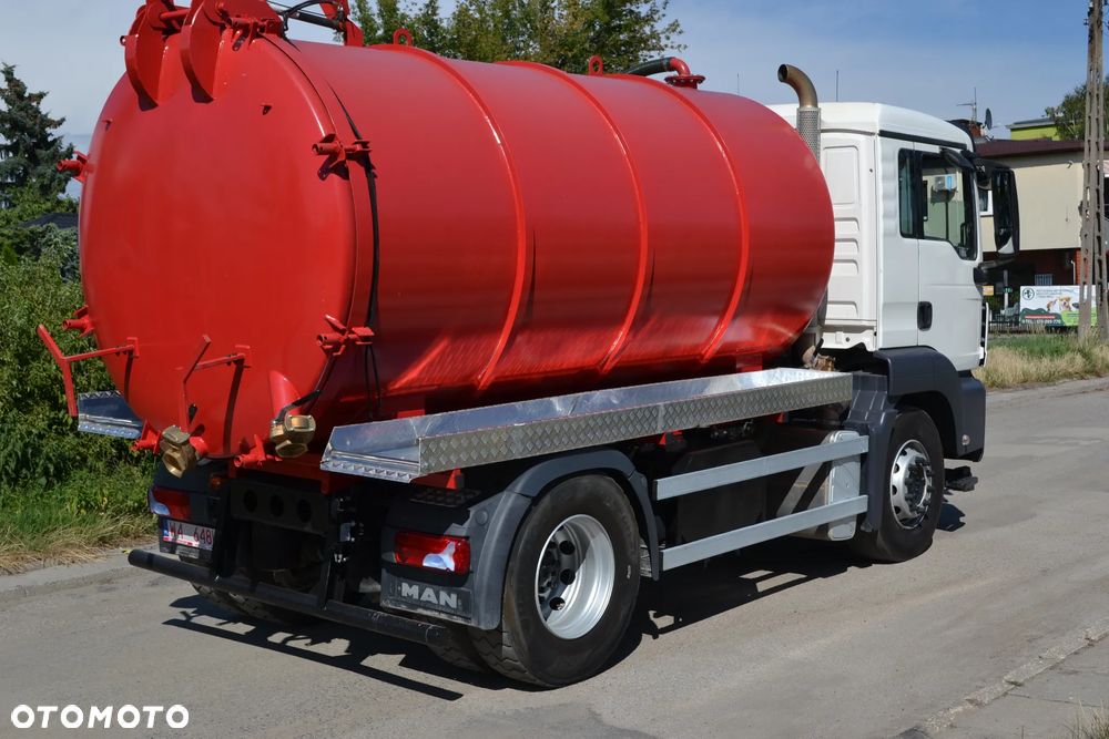 MAN TGS 18.440 ASENIZACYJNY SZAMBIARKA NOWA BECZKA 12.5 m³ POMPA JUROP KLIMATYZACJA SPECJALNY - 3