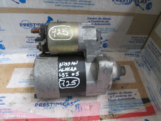 Motor De Arranque 233009F660 NISSAN ALMERA 2005 1.5 I NISSAN PRIMERA 4 2002 1.8I 115CV 5P PRETO - 1